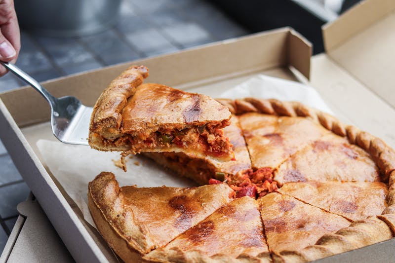 Ultimate Pizza Bundle - two large deep dish pizzas with toppings